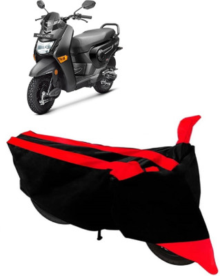 Elegance Two Wheeler Cover for Honda(Cliq, Red)