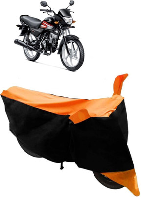 AutoRock Two Wheeler Cover for Honda(CD 110 Dream, Orange)