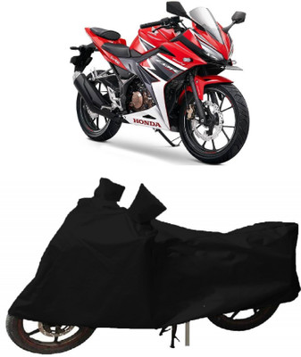 Elegance Two Wheeler Cover for Honda(CBR 150R, Black)