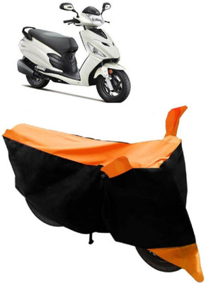 AutoKick Two Wheeler Cover for Hero(Moto Corp Duet, Orange)