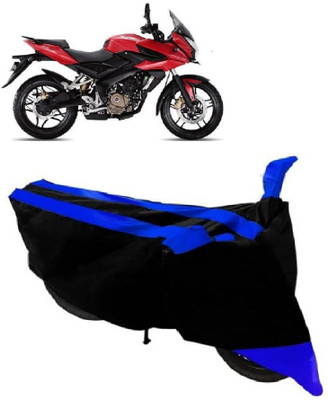 AutoKick Two Wheeler Cover for Bajaj(Pulsar AS 150, Blue)