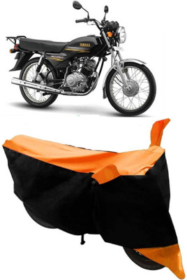 Elegance Two Wheeler Cover for Yamaha(Crux, Orange)