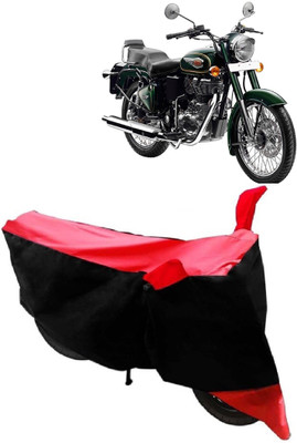 AutoRock Two Wheeler Cover for Royal Enfield(Bullet 500, Red)