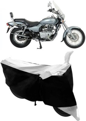 SUNONA Two Wheeler Cover for Bajaj(Avenger 220 DTS-i, White, Black)