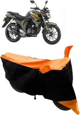 AutoKick Two Wheeler Cover for Yamaha(FZ-S, Orange)