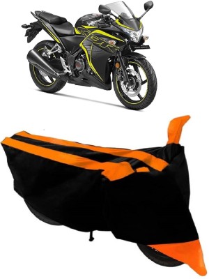 APNEK Waterproof Two Wheeler Cover for Honda(CBR 250R, Orange)