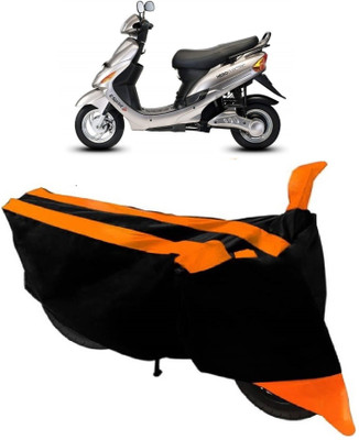 AutoRock Two Wheeler Cover for Hero(E Sprint, Orange)