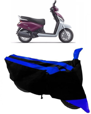AutoRock Two Wheeler Cover for Mahindra(Gusto, Blue)