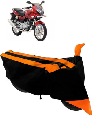 Elegance Two Wheeler Cover for Bajaj(Pulsar 220 DTS-i, Orange)