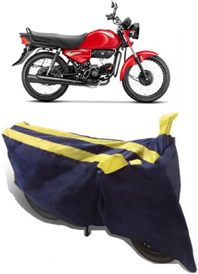 AutoKick Two Wheeler Cover for Hero(CD deluxe, Yellow)