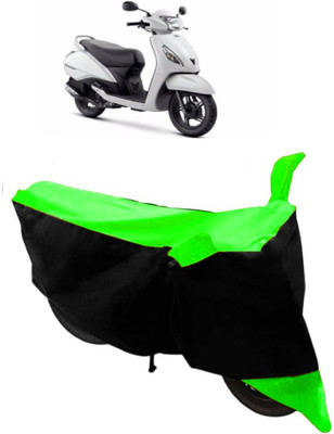 AutoKick Two Wheeler Cover for TVS(Jupiter, Green)