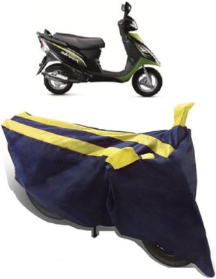 AutoKick Two Wheeler Cover for TVS(Scooty Streak, Yellow)