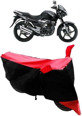 AutoKick Two Wheeler Cover for Suzuki(GS 150R, Red)