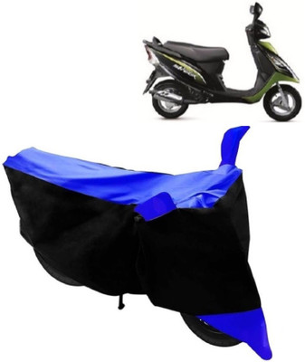 Elegance Two Wheeler Cover for TVS(Scooty Streak, Blue)