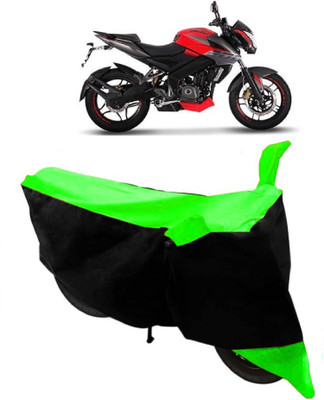 Elegance Two Wheeler Cover for Bajaj(Pulsar 200 NS DTS-i, Green)