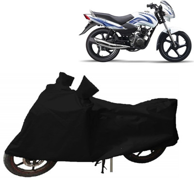 SUNONA Waterproof Two Wheeler Cover for TVS(Star Sport, Black)