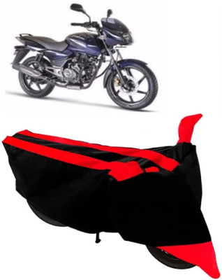 AutoRock Two Wheeler Cover for Bajaj(Pulsar 150, Red)