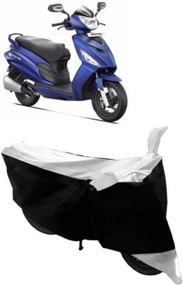 AutoRock Two Wheeler Cover for Hero(Maestro, White)