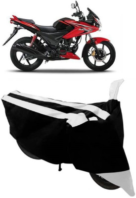 Elegance Two Wheeler Cover for Honda(CBF Stunner, White)