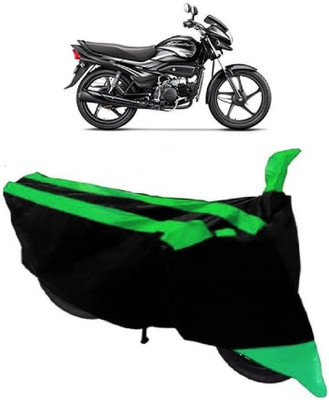 AutoKick Two Wheeler Cover for Hero(Super Splendor, Green)