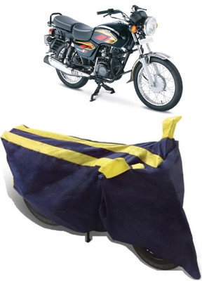 AutoKick Two Wheeler Cover for TVS(Max 4R, Yellow)