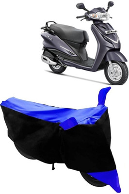AutoKick Two Wheeler Cover for Hero(Duet, Blue)