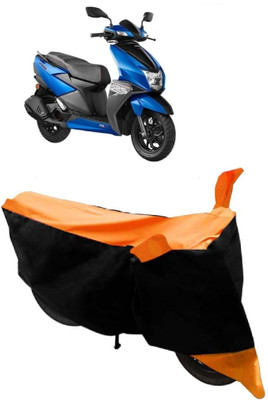 AutoRock Two Wheeler Cover for TVS(NTORQ, Orange)
