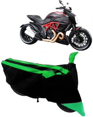 APNEK Two Wheeler Cover for Ducati(Diavel, Green)