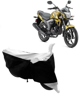 Elegance Two Wheeler Cover for Honda(CB Trigger, White)