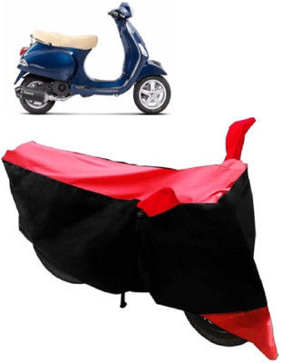 Elegance Two Wheeler Cover for Piaggio(Vespa LX, Red)