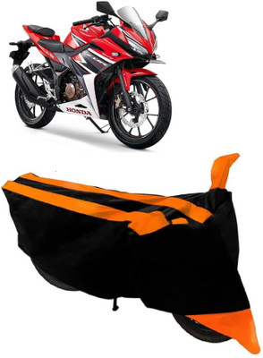 AutoKick Two Wheeler Cover for Honda(CBR 150R, Orange)