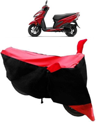 AutoKick Two Wheeler Cover for Honda(Grazia, Red)