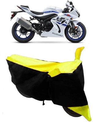 APNEK Two Wheeler Cover for Suzuki(GSX, Yellow)