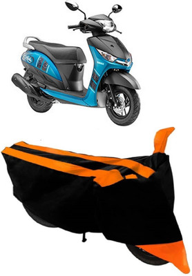 AutoRock Two Wheeler Cover for Yamaha(Alpha, Orange)
