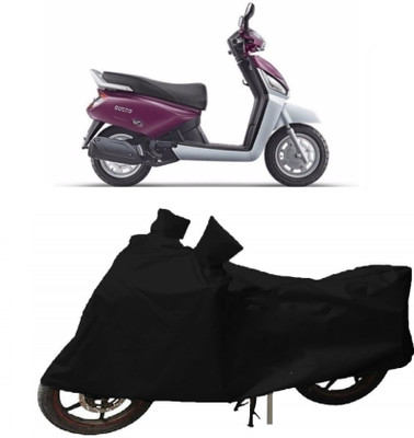 APNEK Two Wheeler Cover for Mahindra(Gusto, Black)