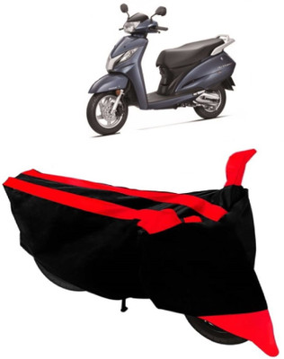 AutoKick Two Wheeler Cover for Honda(Activa 125, Red)
