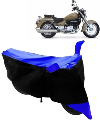 THE REAL ARV Waterproof Two Wheeler Cover for Hyosung(Aquila 250, Blue, Black)