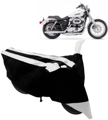 Elegance Two Wheeler Cover for Harley Davidson(XL 1200, White)