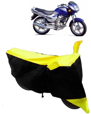 APNEK Waterproof Two Wheeler Cover for TVS(Victor GLX, Yellow, Black)