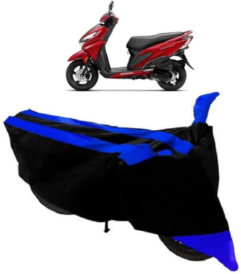 AutoKick Two Wheeler Cover for Honda(Grazia, Blue)