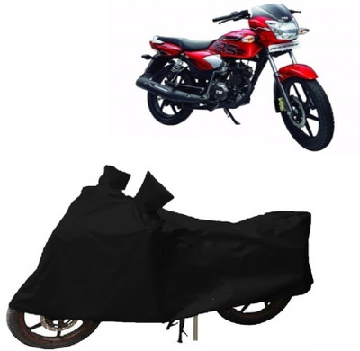 APNEK Two Wheeler Cover for TVS(Phoenix 125, Black)