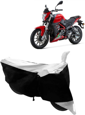 SUNONA Waterproof Two Wheeler Cover for DSK Benelli(TNT 25, White)