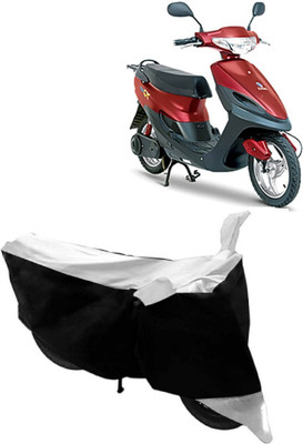 APNEK Two Wheeler Cover for Avon(E Scoot, White)