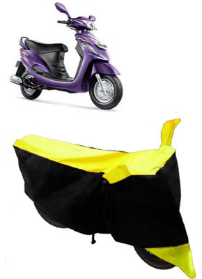 AutoKick Two Wheeler Cover for Mahindra(Rodeo, Yellow)
