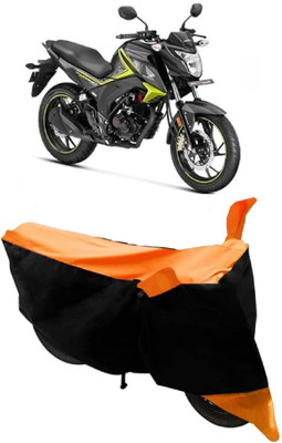 Elegance Two Wheeler Cover for Honda(CB Hornet 160, Orange)