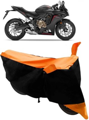 Elegance Two Wheeler Cover for Honda(CBR 650F, Orange)