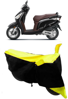 AutoKick Two Wheeler Cover for Honda(Aviator, Yellow)