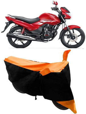 APNEK Two Wheeler Cover for Hero(Achiever, Orange)