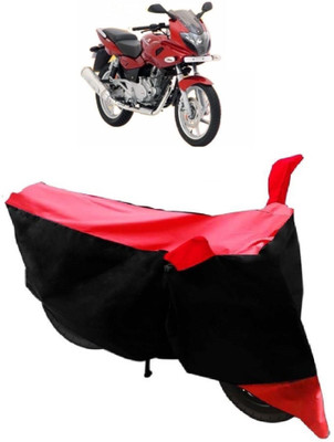 AutoRock Two Wheeler Cover for Bajaj(Pulsar 220 DTS-i, Red)