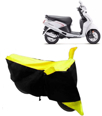 Elegance Two Wheeler Cover for Hero(Pleasure, Yellow)